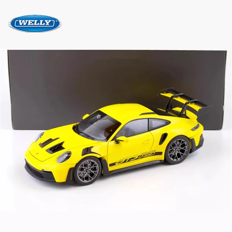 Модель спортивного автомобиля Welly 1:24 Porsche 911 GT3 RS из сплава, литая металлическая игрушка, трек, гоночный автомобиль, модель, имитация детского подарка
Модель спортивного автомобиля Welly 1:24 Porsche 911 GT3 RS из сплава, литая металлическая игрушка, трек, гоночный автомобиль, модель, имитация детского подарка