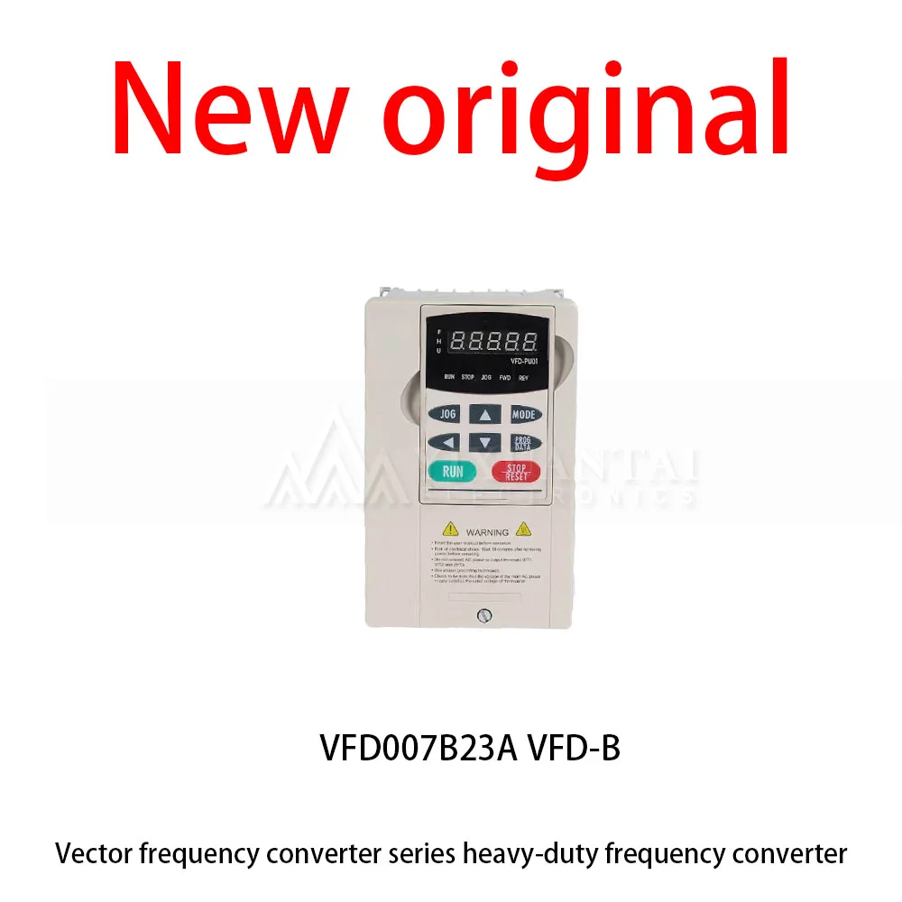 1Pcs/Lot New original VFD007B23A VFD-B Vector frequency converter series heavy-duty frequency converter
1Pcs/Lot New original VFD007B23A VFD-B Vector frequency converter series heavy-duty frequency converter