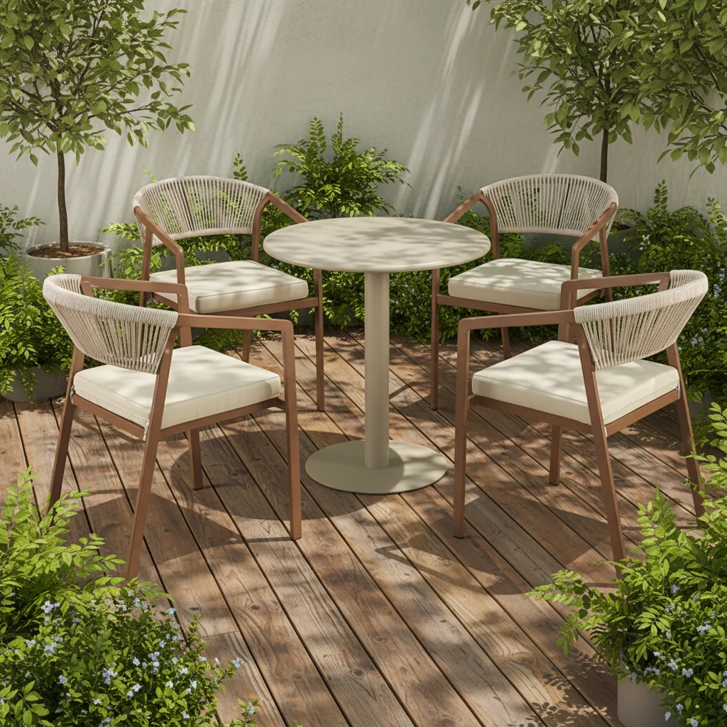 * Promotion Outdoor Metal Frame Dining Set Garden Rope Woven Leisure Armchair Villa Courtyard Furniture
* Promotion Outdoor Metal Frame Dining Set Garden Rope Woven Leisure Armchair Villa Courtyard Furniture