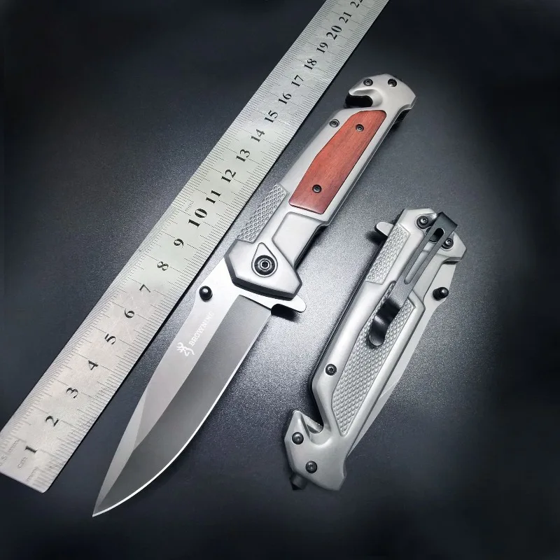 Outdoor Self Defense Folding knife High hardness Wilderness exploration Survival and rescue knife Portable Camping Pocket knives
Outdoor Self Defense Folding knife High hardness Wilderness exploration Survival and rescue knife Portable Camping Pocket knives