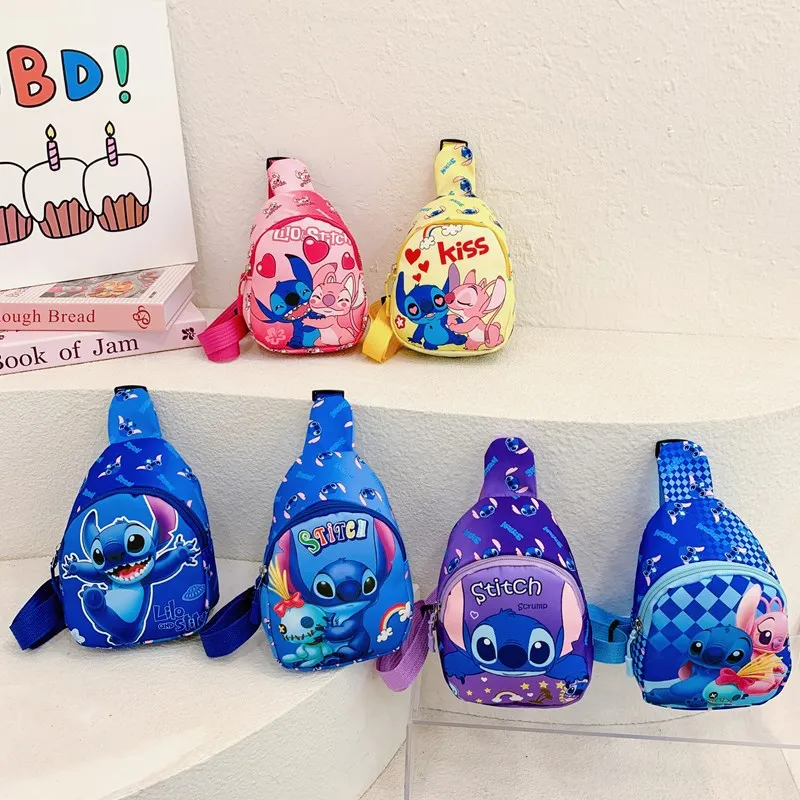 Stitch Kids Chest Bag 2025 Cute Cartoon Crossbody Bag for Boys Girls Outdoor Waist Pack
Stitch Kids Chest Bag 2025 Cute Cartoon Crossbody Bag for Boys Girls Outdoor Waist Pack