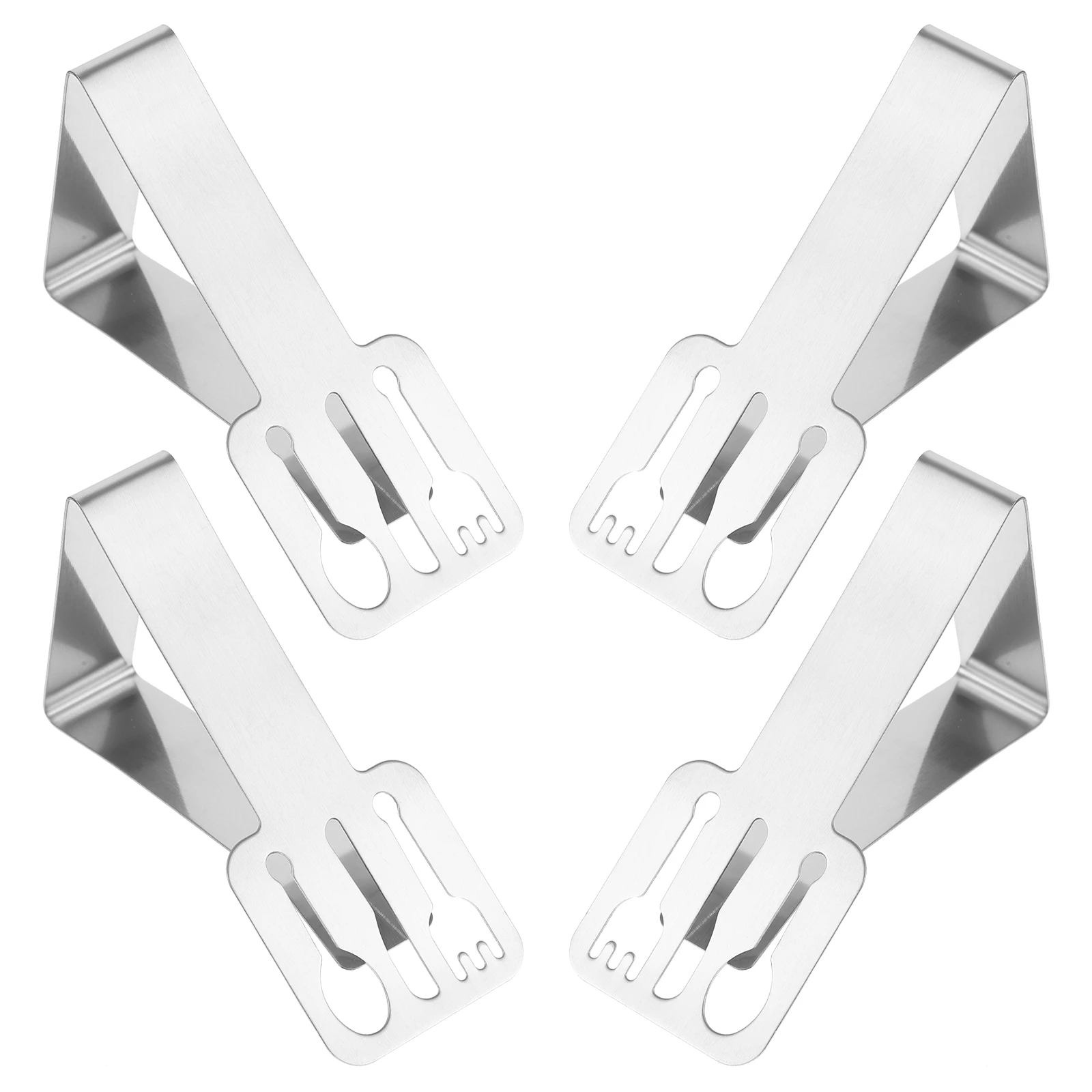 4pcs Tablecloth Clips Stainless Steel Rust Proof Smooth Edge Outdoor Picnic Home Dinner Festivals Table Cover Fixing
4pcs Tablecloth Clips Stainless Steel Rust Proof Smooth Edge Outdoor Picnic Home Dinner Festivals Table Cover Fixing