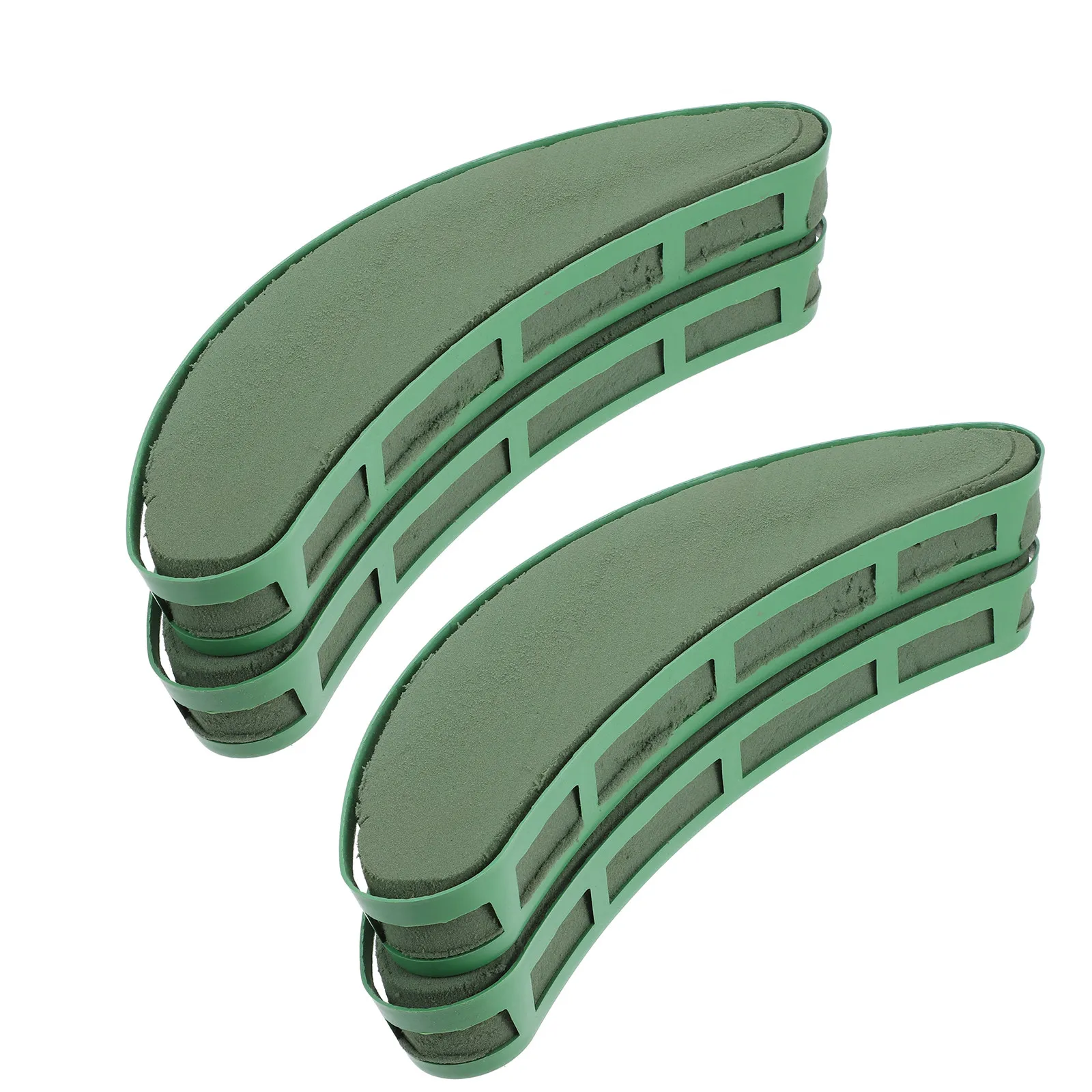 2Pairs Crescent Shape Green Floral Foam Block Base Wedding Flower Holder Wet Dry Foam for Bouquet Centerpieces Wedding
2Pairs Crescent Shape Green Floral Foam Block Base Wedding Flower Holder Wet Dry Foam for Bouquet Centerpieces Wedding