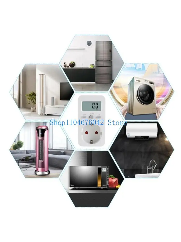 652F Watt Meter, Plug-in Socket Power Meter, for DC Backlit Large Display, Overload for
652F Watt Meter, Plug-in Socket Power Meter, for DC Backlit Large Display, Overload for