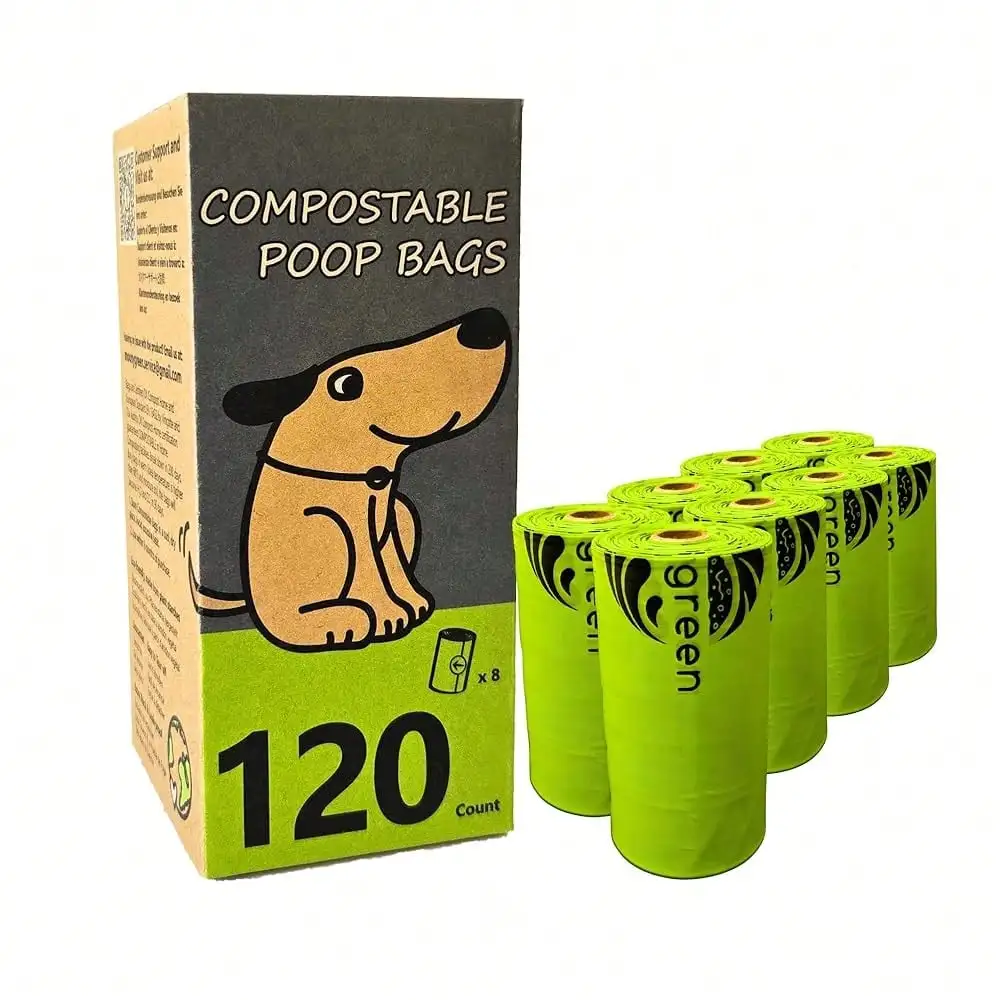 Dog Poop Bag, Compostable Doggie Poop Bags Refills, -Friendly Pet Waste Bags, Vegetable-Based Unscented, Compostable, Extra Thick, Leak Proof, Size 9 X 13 Inches, 120 Count,9x13Inch(Packof120)
Dog Poop Bag, Compostable Doggie Poop Bags Refills, -Friendly Pet Waste Bags, Vegetable-Based Unscented, Compostable, Extra Thick, Leak Proof, Size 9 X 13 Inches, 120 Count,9x13Inch(Packof120)
