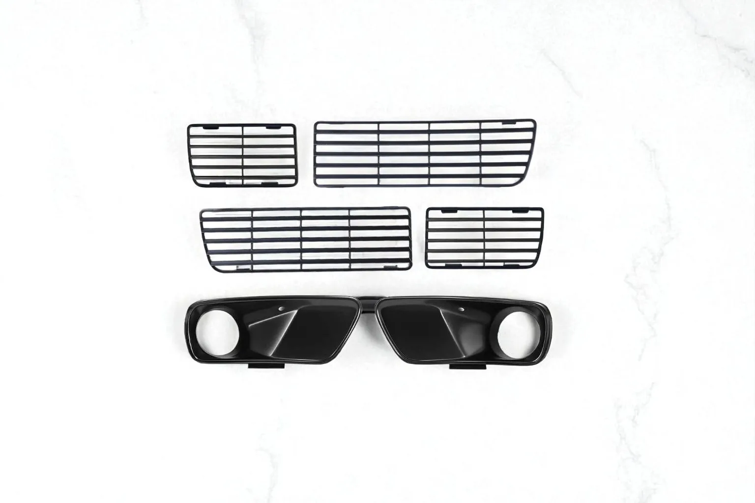 Euro bumper 6 pcs set for vw mk3 golf gti vr6 - indicator reflector grille & lower air intake duct
Euro bumper 6 pcs set for vw mk3 golf gti vr6 - indicator reflector grille & lower air intake duct