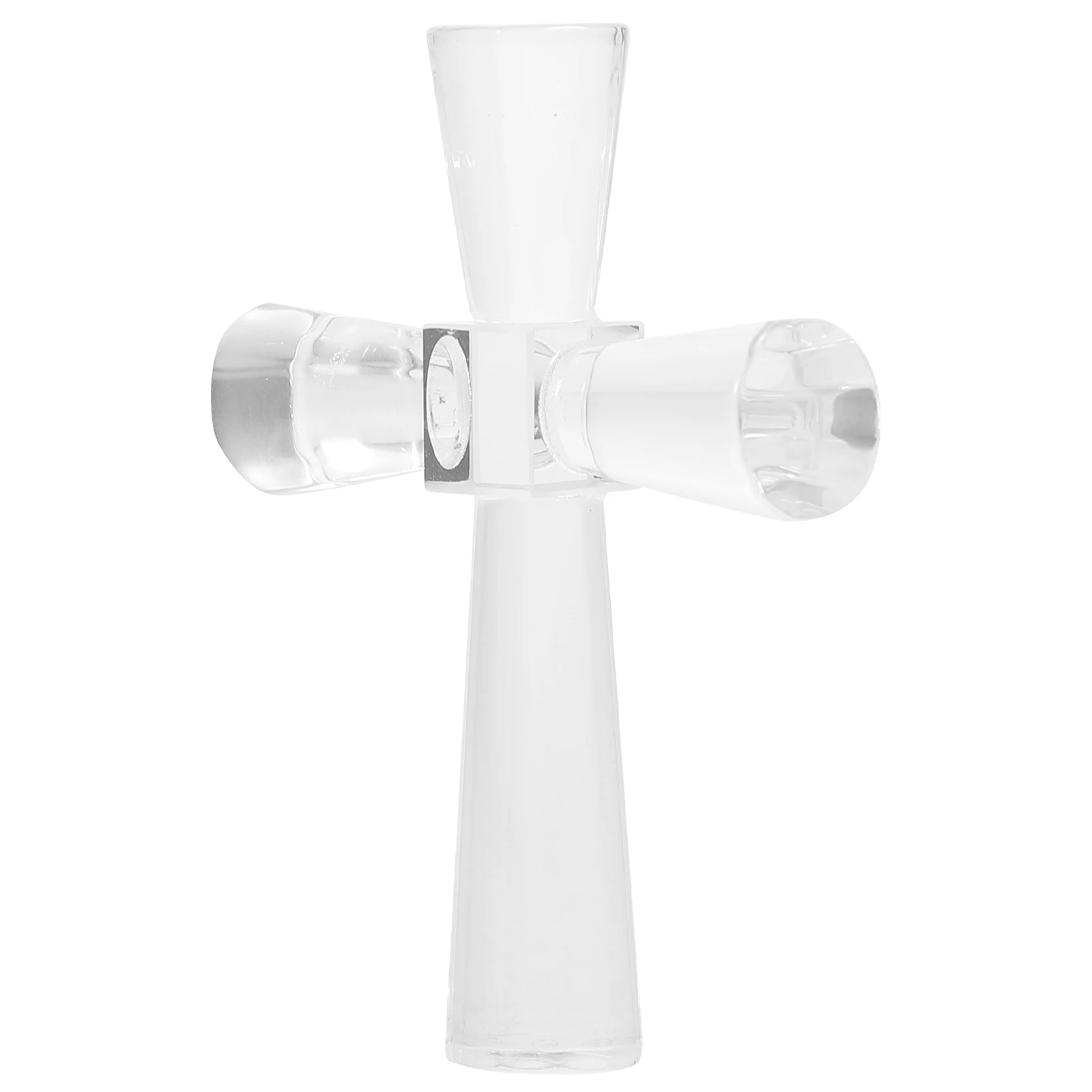 Elegant Crystal Based Cross Decorative Statue for Desk Shelf Spiritual Cross Adornment for Family Friends Gift Idea
Elegant Crystal Based Cross Decorative Statue for Desk Shelf Spiritual Cross Adornment for Family Friends Gift Idea