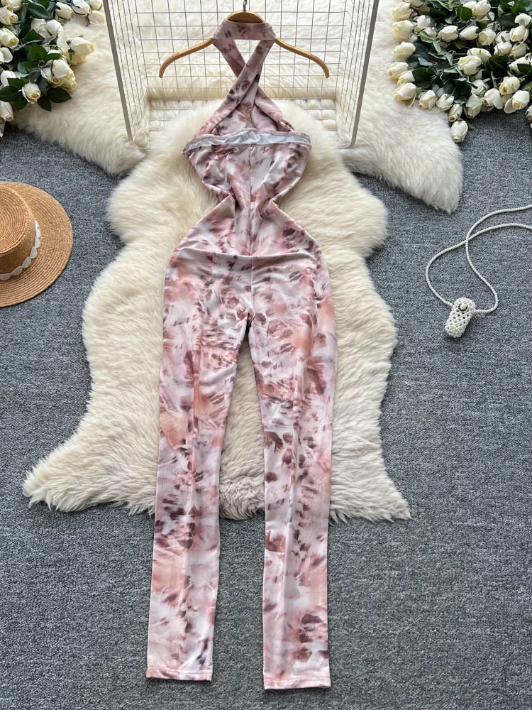 Sexy Cross-Ne Print Bodysuit Women's Summer Tight Long Pants High Waist Straight Cut Commute Sle Online Exclusive
Sexy Cross-Ne Print Bodysuit Women's Summer Tight Long Pants High Waist Straight Cut Commute Sle Online Exclusive