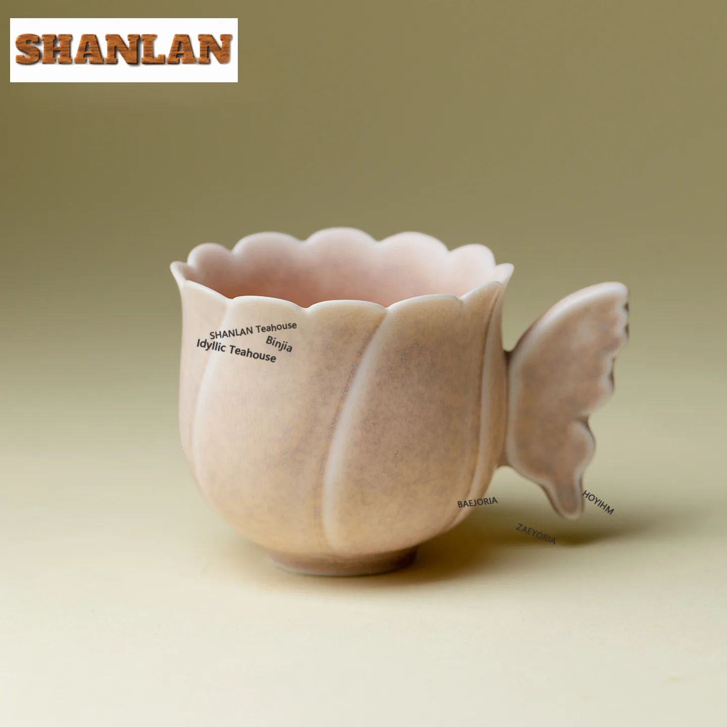 100ml Kiln Fambe Butterfly Teacup Creative Tea Bowl Water Jug Tea-tasting Meditation Cup Jianzhan Master Cups Teaware Decoration
100ml Kiln Fambe Butterfly Teacup Creative Tea Bowl Water Jug Tea-tasting Meditation Cup Jianzhan Master Cups Teaware Decoration