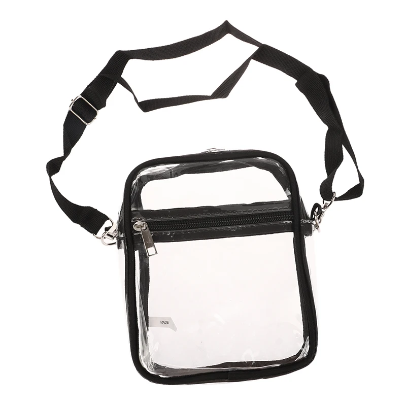 1Pc Unisex Fashion PVC Transparent Shoulder Bag Crossbody Bags Simple Zipper Detachable Hand-free Clear Sling Belt Bags 
1Pc Unisex Fashion PVC Transparent Shoulder Bag Crossbody Bags Simple Zipper Detachable Hand-free Clear Sling Belt Bags