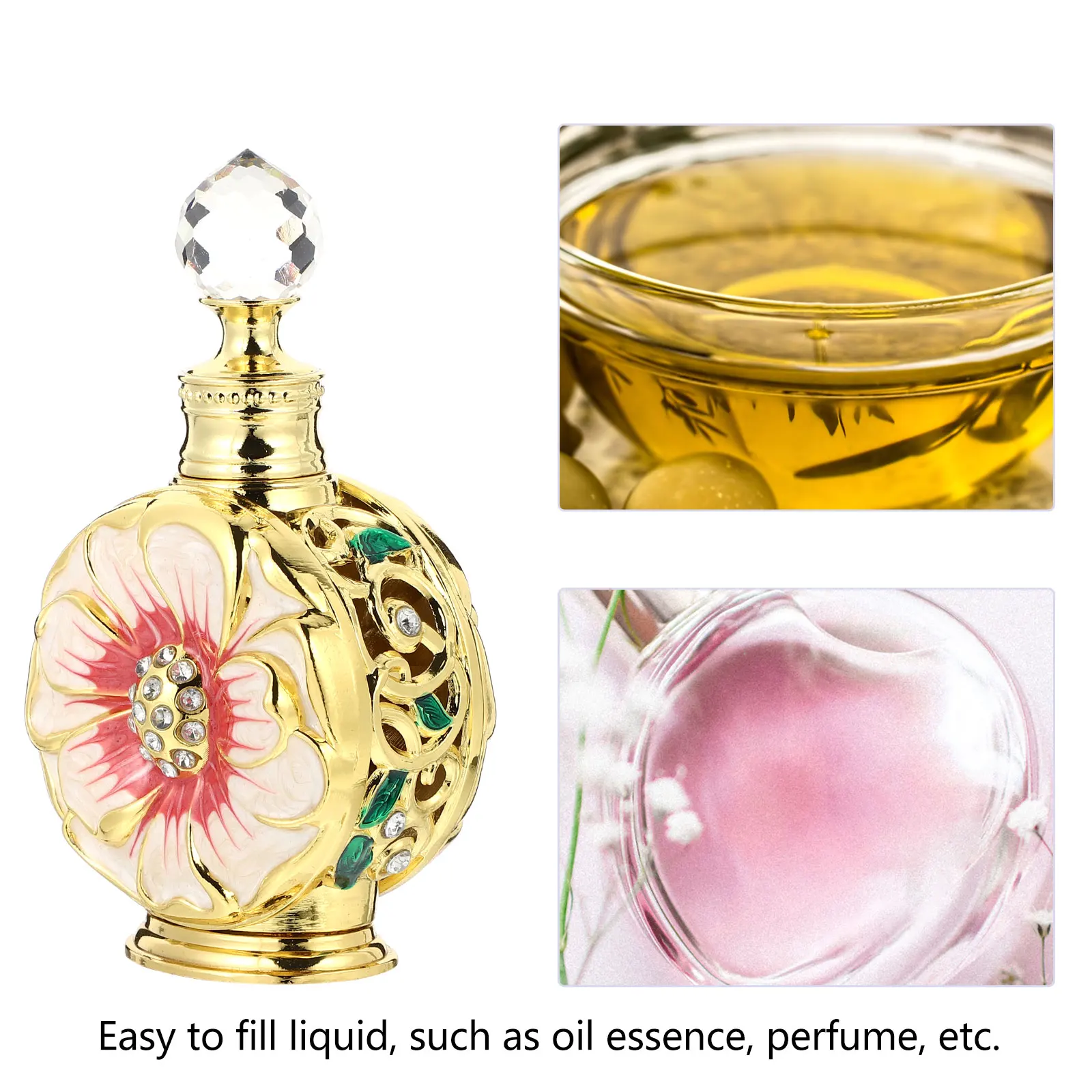 Rose Essential Oil Bottle 12 Empty Perfume Bottles Tight Sealing Travel Suitable Storage Durable Creative
Rose Essential Oil Bottle 12 Empty Perfume Bottles Tight Sealing Travel Suitable Storage Durable Creative