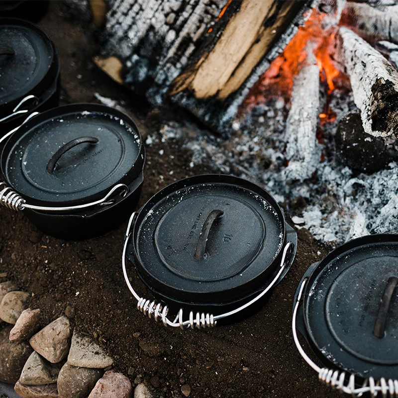 For Outdoor Pan Multi-Functional Camping Cast Iron Pot Holland Cookware Outdoor Stew Hanging
For Outdoor Pan Multi-Functional Camping Cast Iron Pot Holland Cookware Outdoor Stew Hanging