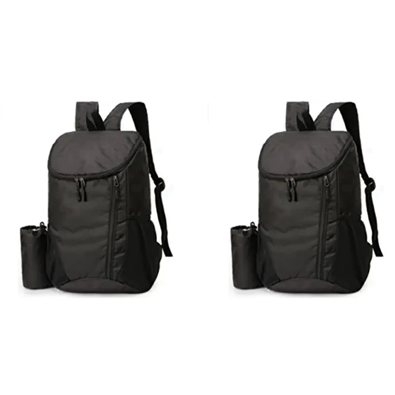 2X Camping Outdoor Portable Bag Hiking Daypack,Water Proof Lightweight Packable Backpack For Travel - Black
2X Camping Outdoor Portable Bag Hiking Daypack,Water Proof Lightweight Packable Backpack For Travel - Black