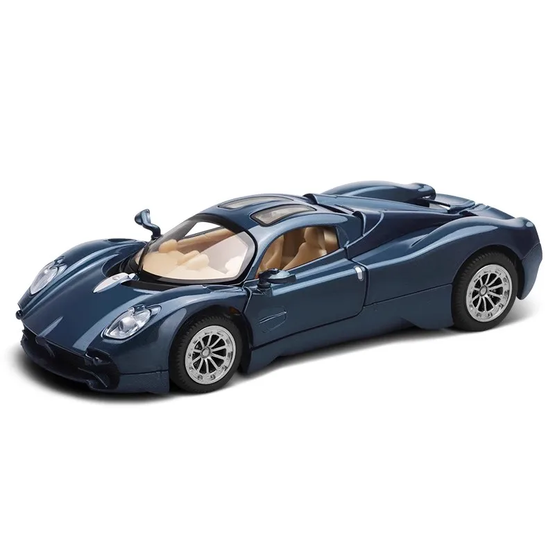 1/32 Pagani Utopia, модель спортивного автомобиля из сплава, литая под давлением игрушка, трехдверная открывающаяся звуковая световая коллекционная модель
1/32 Pagani Utopia, модель спортивного автомобиля из сплава, литая под давлением игрушка, трехдверная открывающаяся звуковая световая коллекционная модель
