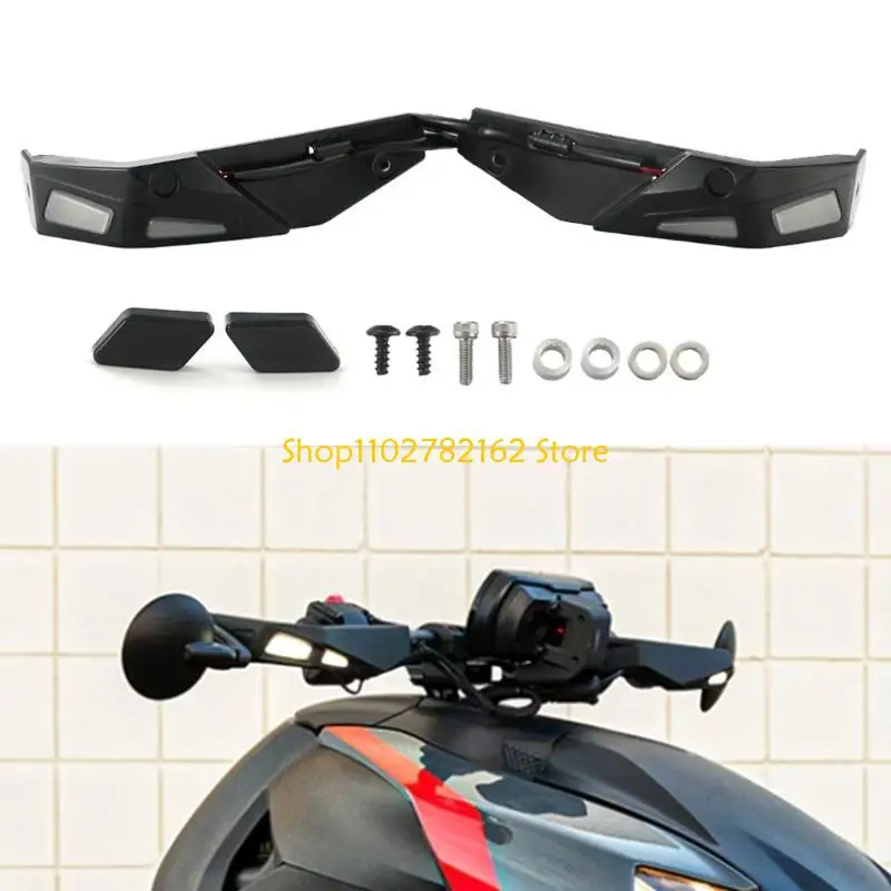 547B 1 Pair Handguards with LED Lights for Can Ryker 600 900 Sport & Rally Edition Hand Guards Protector & LED Lamp
547B 1 Pair Handguards with LED Lights for Can Ryker 600 900 Sport & Rally Edition Hand Guards Protector & LED Lamp