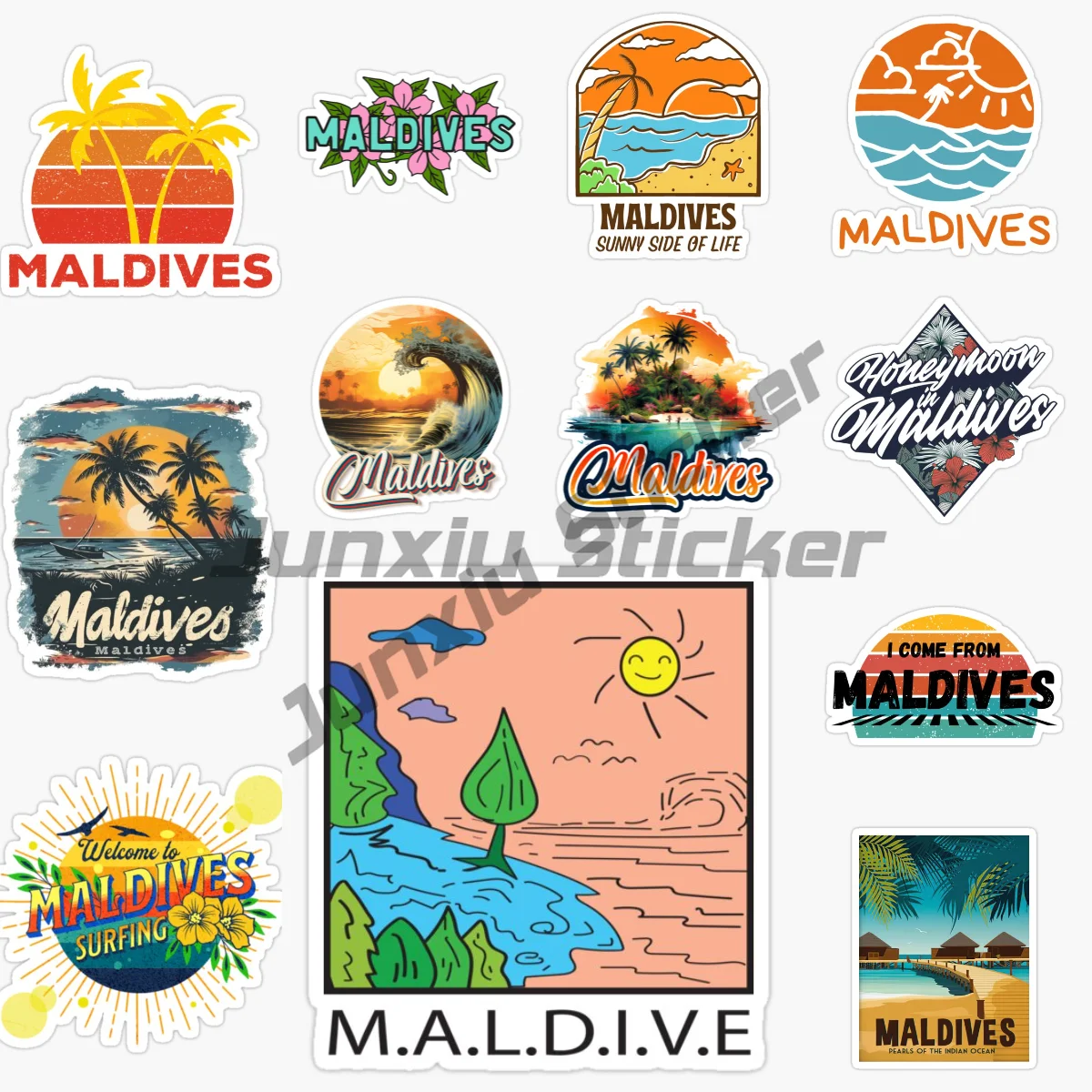 Maldives Diving Vacation Tourism Car Sticker Bike Styling Helmet Laptop Funny Decal Vinyl Self-adhesive
Maldives Diving Vacation Tourism Car Sticker Bike Styling Helmet Laptop Funny Decal Vinyl Self-adhesive