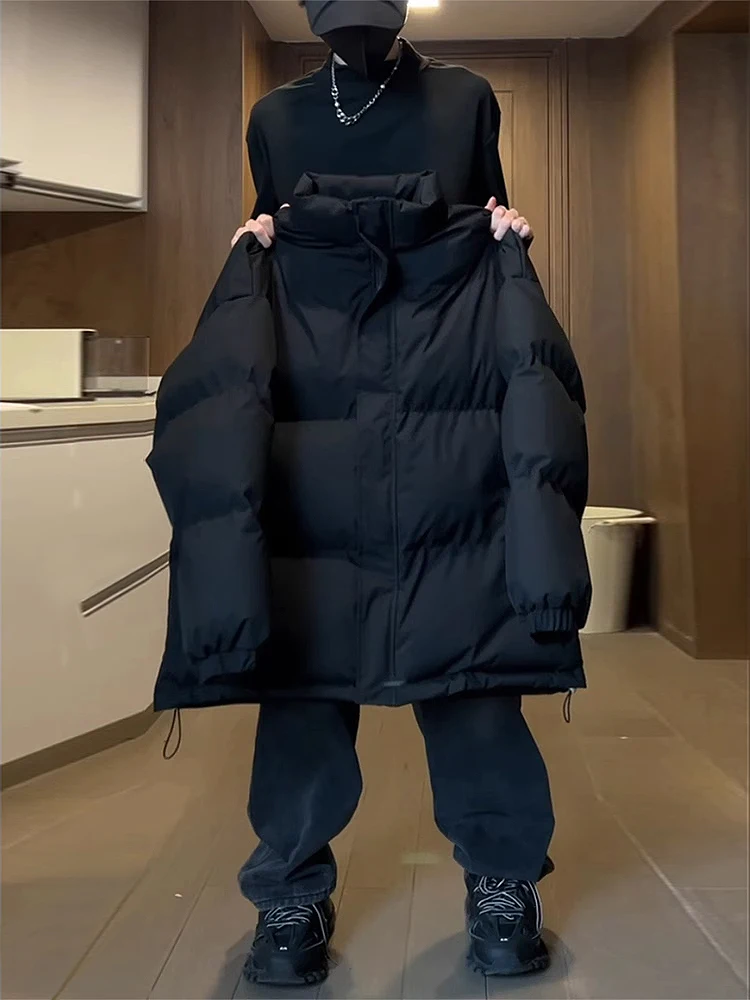 Мужская хлопковая куртка Thiened, осенне-зимняя новинка, теплая пуховая куртка с воротником-стойкой на молнии, длинная повседневная верхняя одежда све
Мужская хлопковая куртка Thiened, осенне-зимняя новинка, теплая пуховая куртка с воротником-стойкой на молнии, длинная повседневная верхняя одежда све