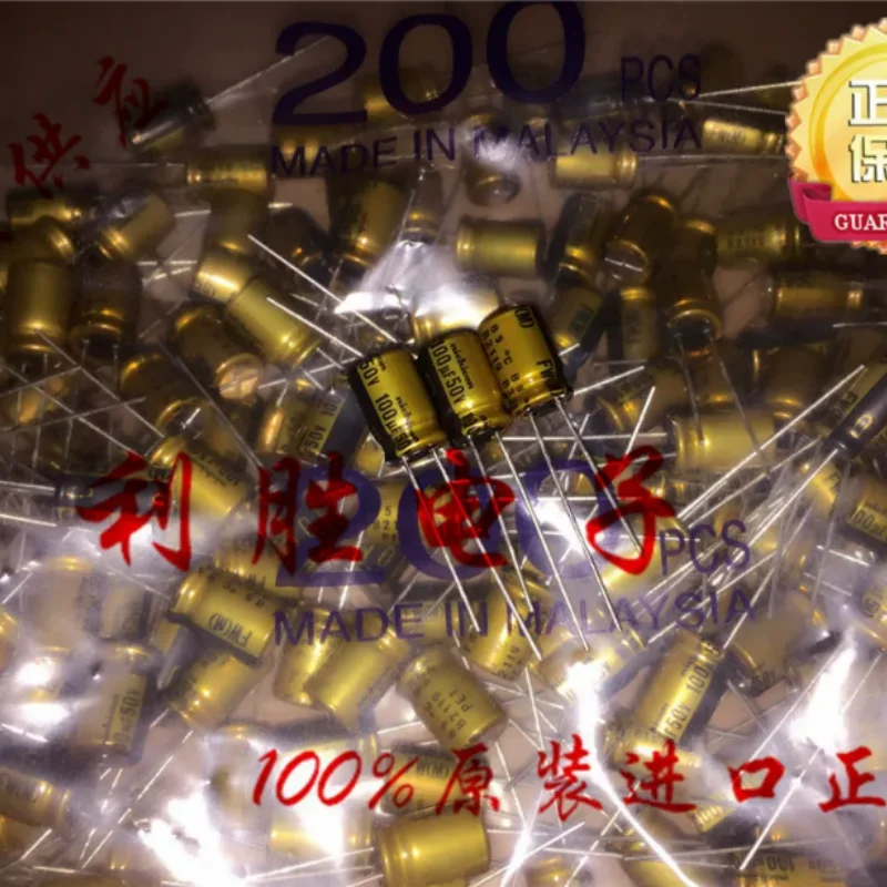 10PCS-100PCS 100UF 50V Japanese Nichicon Fever Audio Capacitor 50V100UF 8 * 12 FW Gold Shell
10PCS-100PCS 100UF 50V Japanese Nichicon Fever Audio Capacitor 50V100UF 8 * 12 FW Gold Shell