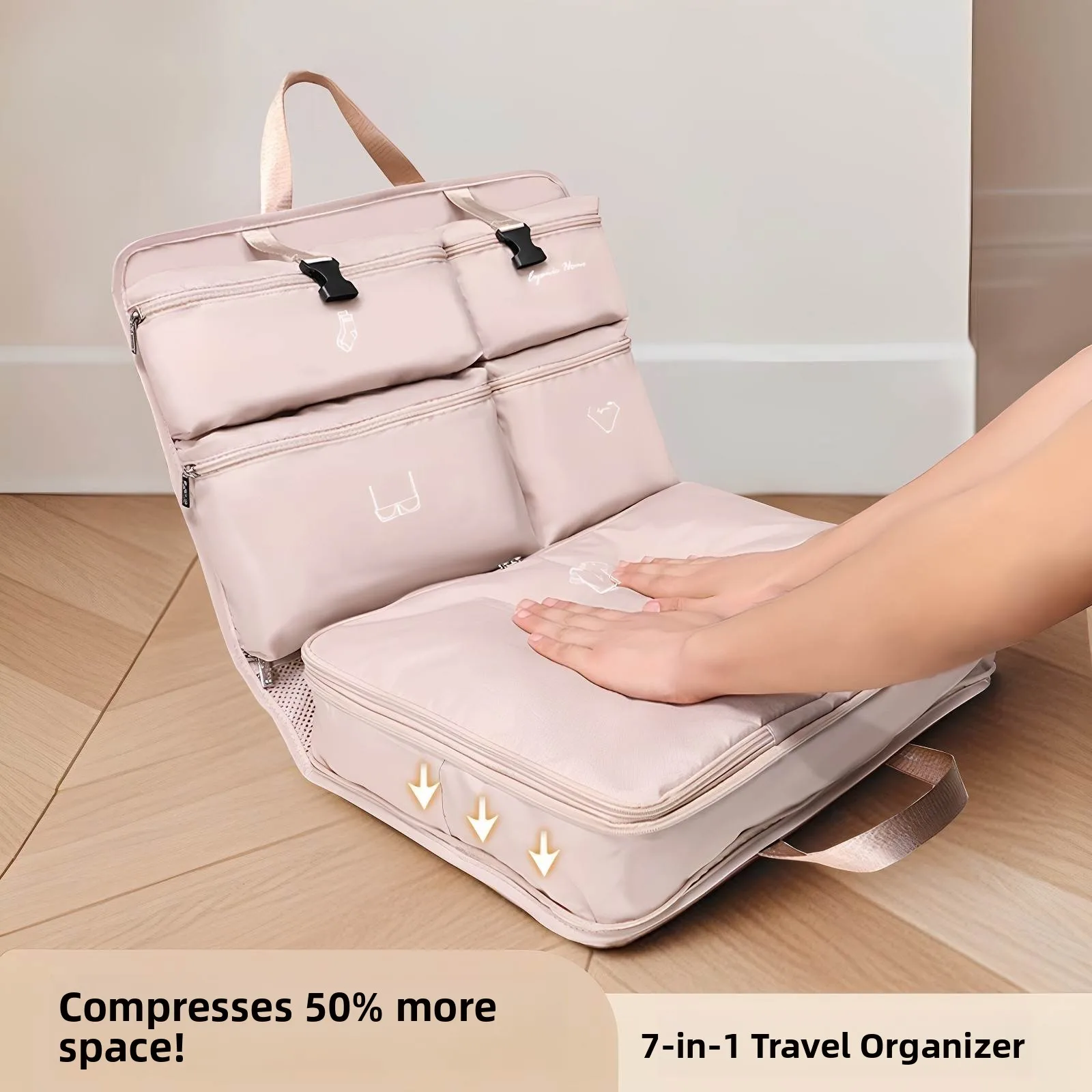 Travel Crion Storage Bag Set Waterproof Underwear And Intimate Clothes Separate Bag Recommended by Profional Organizer
Travel Crion Storage Bag Set Waterproof Underwear And Intimate Clothes Separate Bag Recommended by Profional Organizer