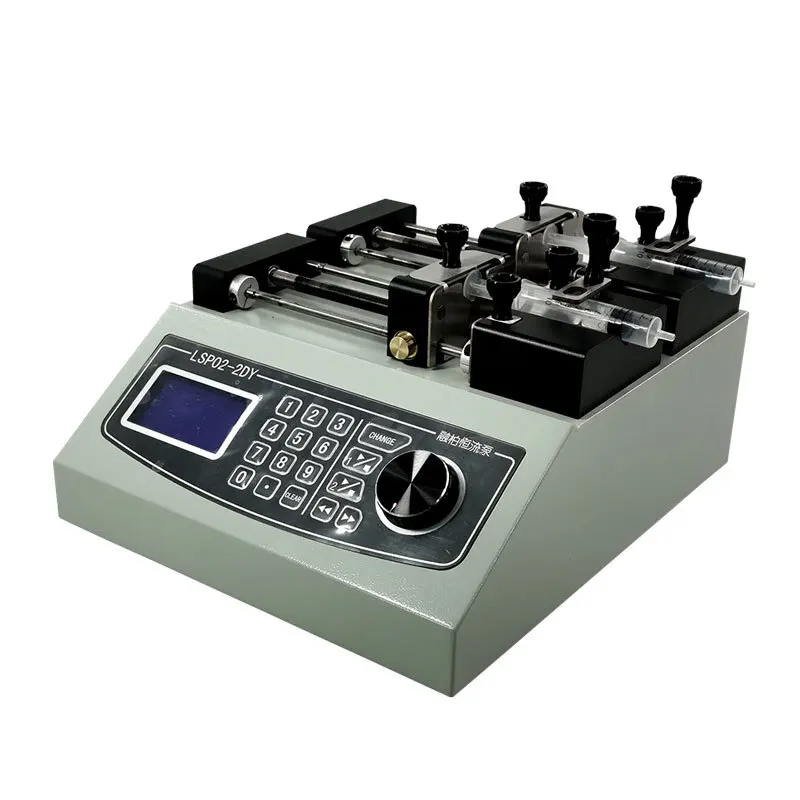 Dual Channel Independent Control Syringe Pump Dual Drive Laboratory Microfluidic Chip High Precision Continuous Perfusion Pump