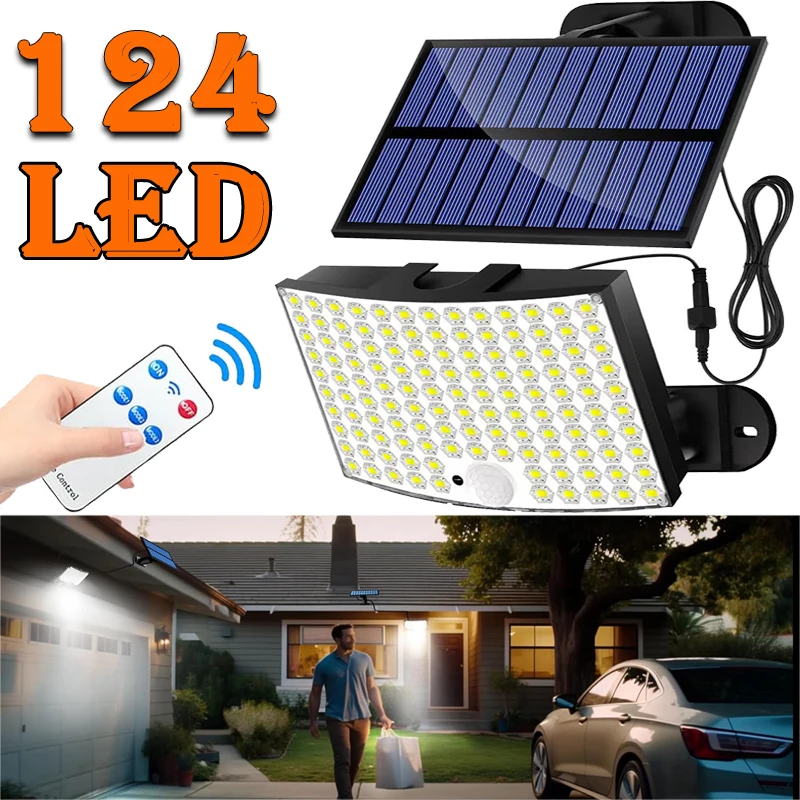 Solar Light Outdoor Super Bright Motion Sensor Solar Strong Power LED Garden Wall Lamp IP65 Waterproof 3 Working Mode
Solar Light Outdoor Super Bright Motion Sensor Solar Strong Power LED Garden Wall Lamp IP65 Waterproof 3 Working Mode