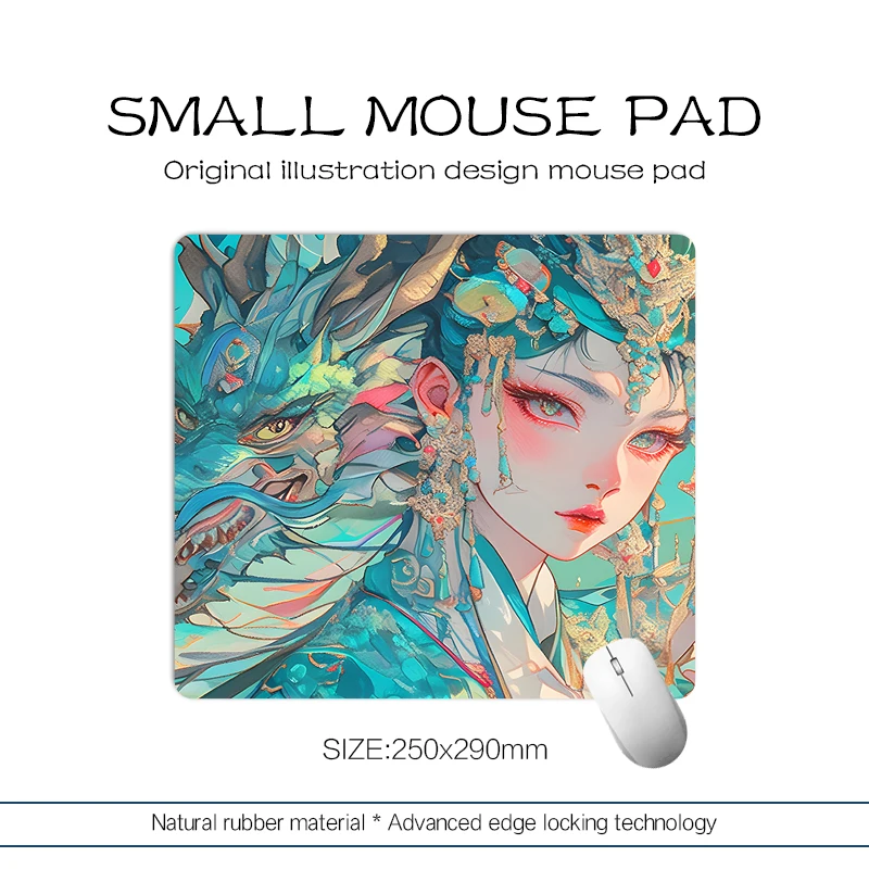 Mini mouse pad 29x25cm rubber non-slip game mat precise control to meet the needs of small size electronic sports PC accessories
Mini mouse pad 29x25cm rubber non-slip game mat precise control to meet the needs of small size electronic sports PC accessories