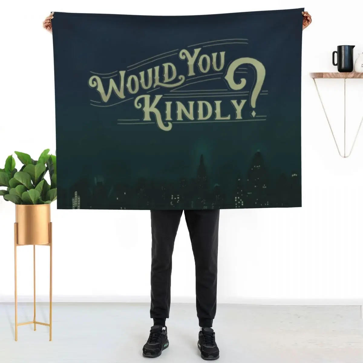 Would You Kindly Throw Blanket Soft Sherpa Fleece Warm Blanket for Winter
Would You Kindly Throw Blanket Soft Sherpa Fleece Warm Blanket for Winter
