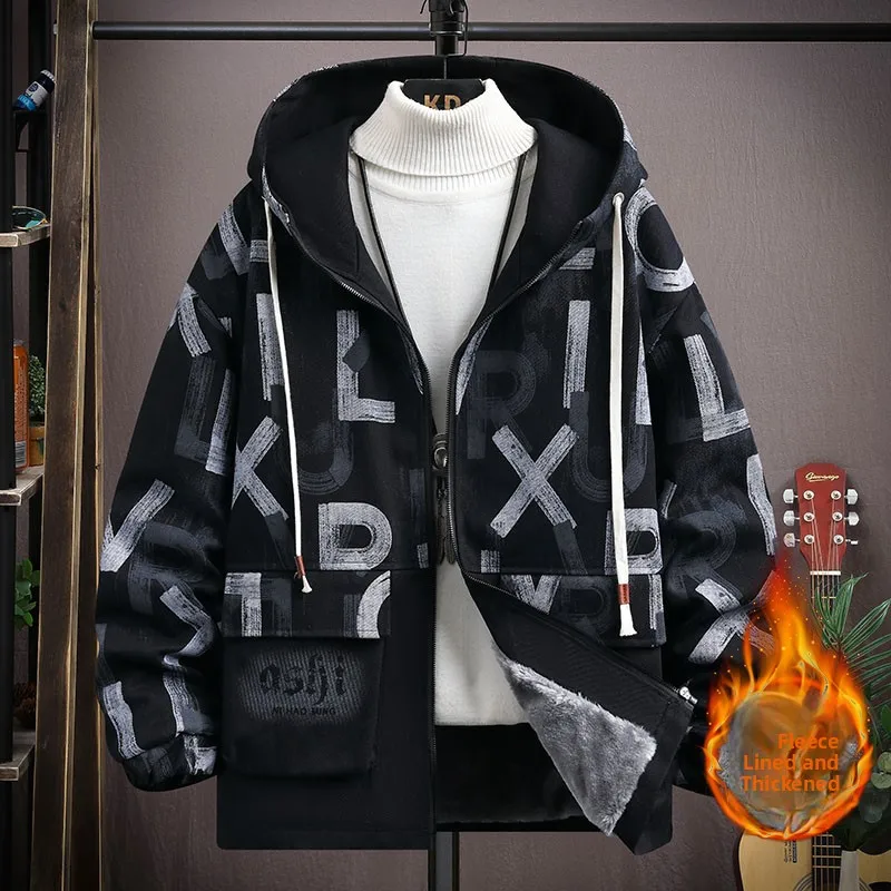 Hooded Denim Jaet for Men Winter Loose Trendy Full Body Letter Print Jaet Cool Personali Top Youth Faionable Jeans Ja...
Hooded Denim Jaet for Men Winter Loose Trendy Full Body Letter Print Jaet Cool Personali Top Youth Faionable Jeans Ja...