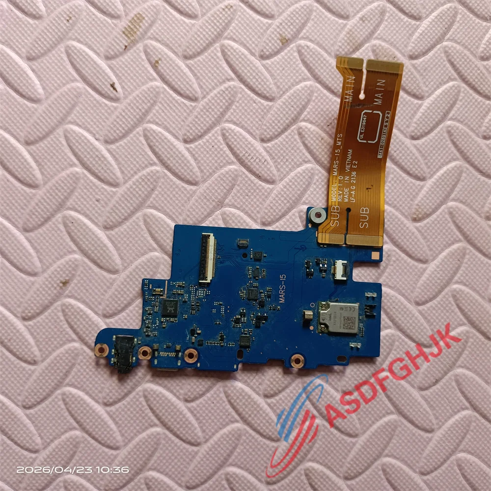 For Samsung Galaxy Pro 360 15Flex IO USB board BA41-02889A small board MARS-15-SUB test OK
For Samsung Galaxy Pro 360 15Flex IO USB board BA41-02889A small board MARS-15-SUB test OK