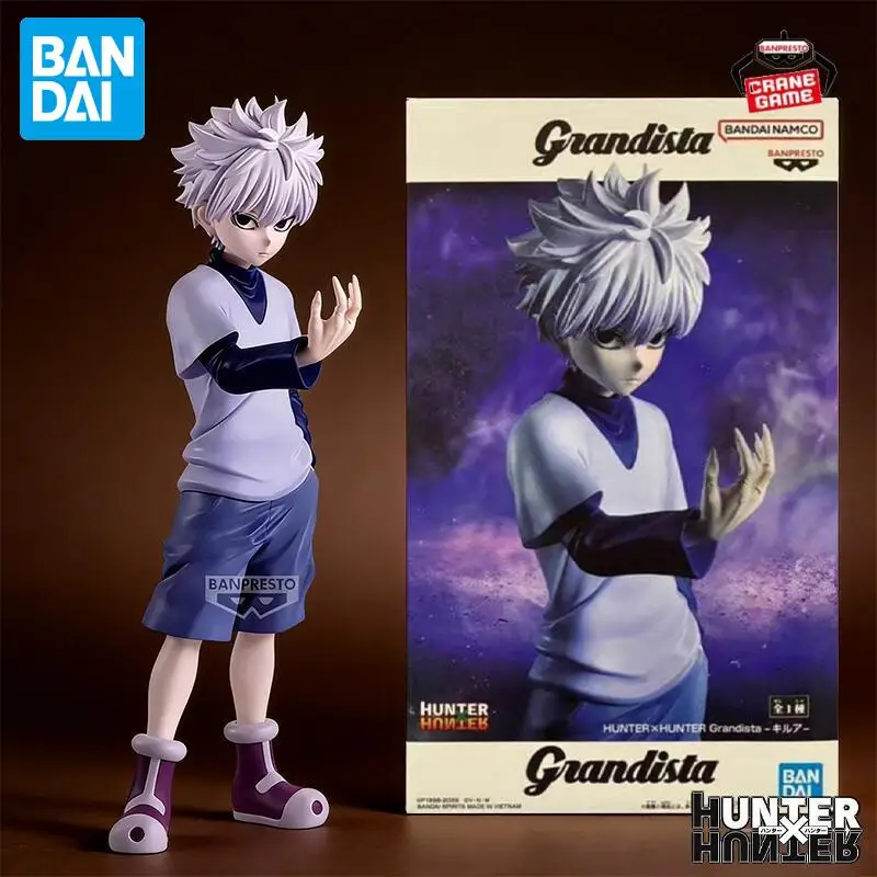 Оригинальные фигурки Bandai Banpresto Hunter X Hunter: Килуа Золдик, аниме-фигурки, модели персонажей, статуэтки, игрушки, подарки
Оригинальные фигурки Bandai Banpresto Hunter X Hunter: Килуа Золдик, аниме-фигурки, модели персонажей, статуэтки, игрушки, подарки