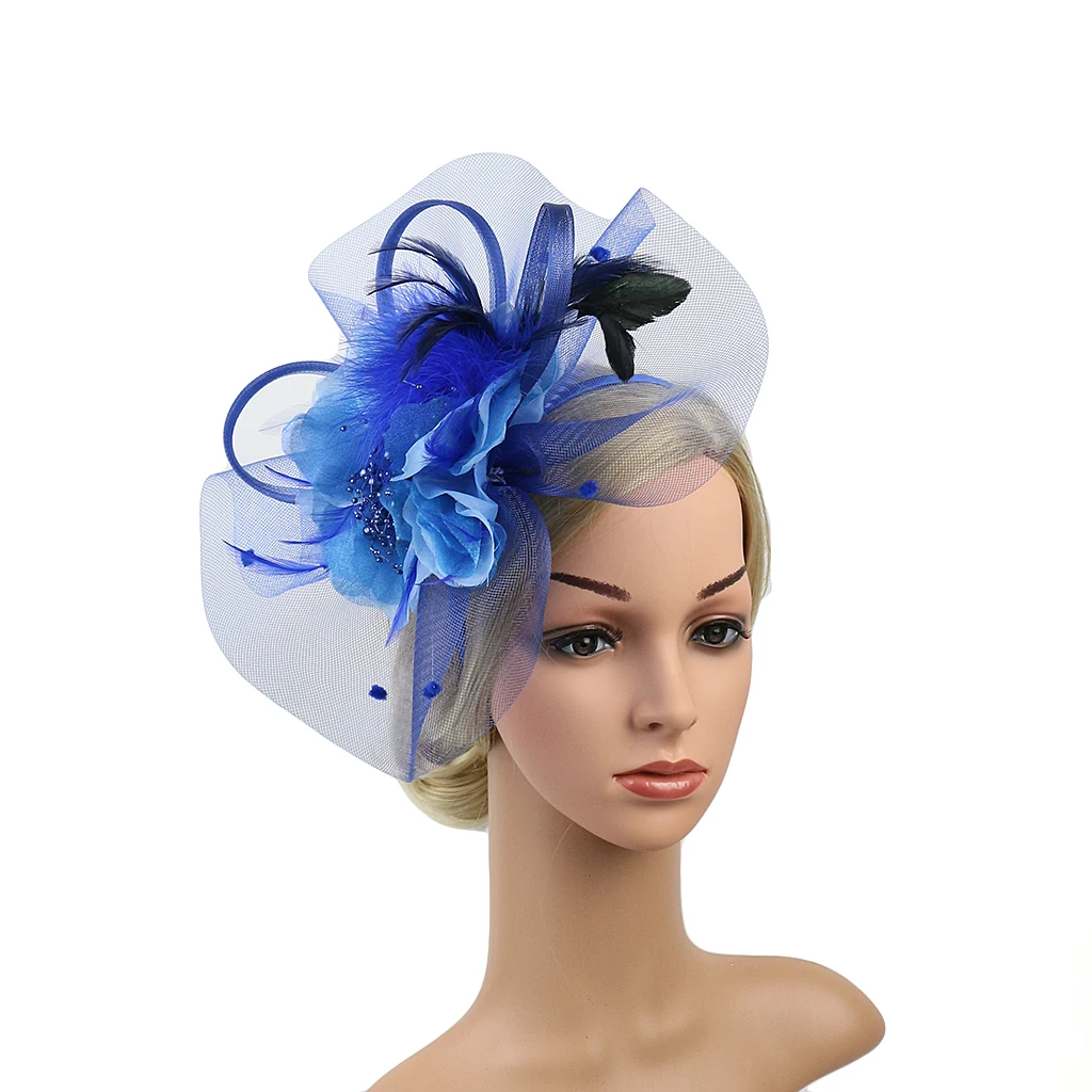 Angel-fashions Lady Wedding Fascinators Flower Headband Hair Clip Pillbox Hat Cocktail Tea Party Headwear With Bead Feather
Angel-fashions Lady Wedding Fascinators Flower Headband Hair Clip Pillbox Hat Cocktail Tea Party Headwear With Bead Feather