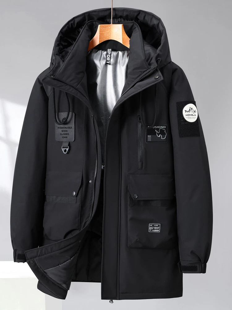 Extra Large 350 Pou Men's Cotton Jaet Winter Thiened Hooded Coat plus Size Loose Fit Fat Men's Workwear Trendy
Extra Large 350 Pou Men's Cotton Jaet Winter Thiened Hooded Coat plus Size Loose Fit Fat Men's Workwear Trendy