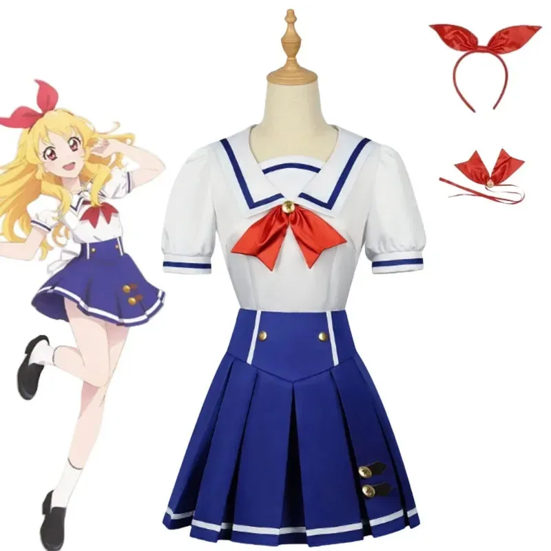 Anime Aikatsu Hoshimiya Ichigo Anime Cosplay Costume School Dress Summer Uniform Suit Party Role Play Outfit for Adult Girls
Anime Aikatsu Hoshimiya Ichigo Anime Cosplay Costume School Dress Summer Uniform Suit Party Role Play Outfit for Adult Girls