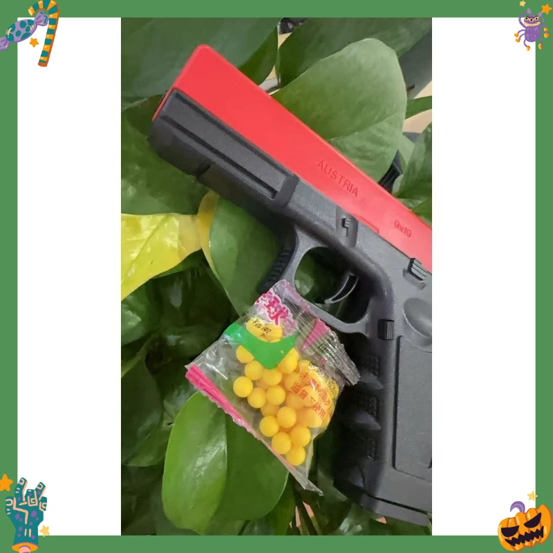 Игрушечный пистолет G17 для взрослых с мягкими пулями, интерактивный игровой реквизит из пластика для развлечений на открытом воздухе
Игрушечный пистолет G17 для взрослых с мягкими пулями, интерактивный игровой реквизит из пластика для развлечений на открытом воздухе