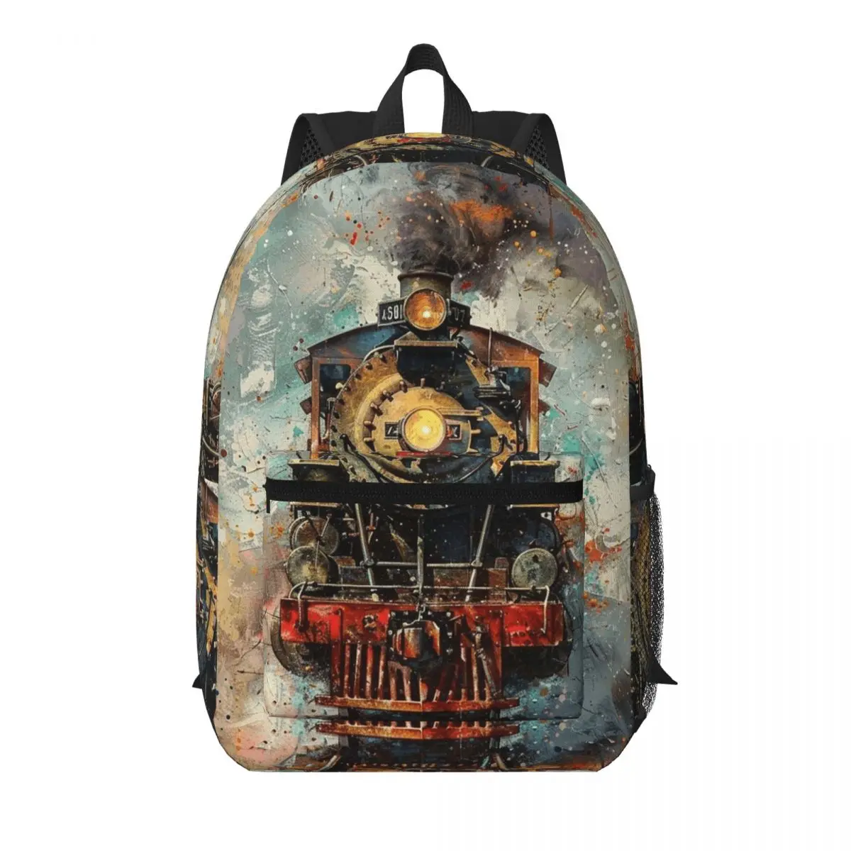 Vintage Steam Train Print Student Backpack School Bag Hiking Travel Daypack for Men Women Bookbag Shoulder Bags
Vintage Steam Train Print Student Backpack School Bag Hiking Travel Daypack for Men Women Bookbag Shoulder Bags