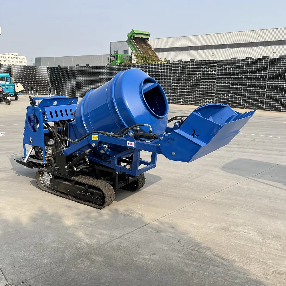 Mini Crawler Concrete Mixer Self Loading Truck With Engine Motor & Bearing Fully Hydraulic System For Building Construction
Mini Crawler Concrete Mixer Self Loading Truck With Engine Motor & Bearing Fully Hydraulic System For Building Construction
