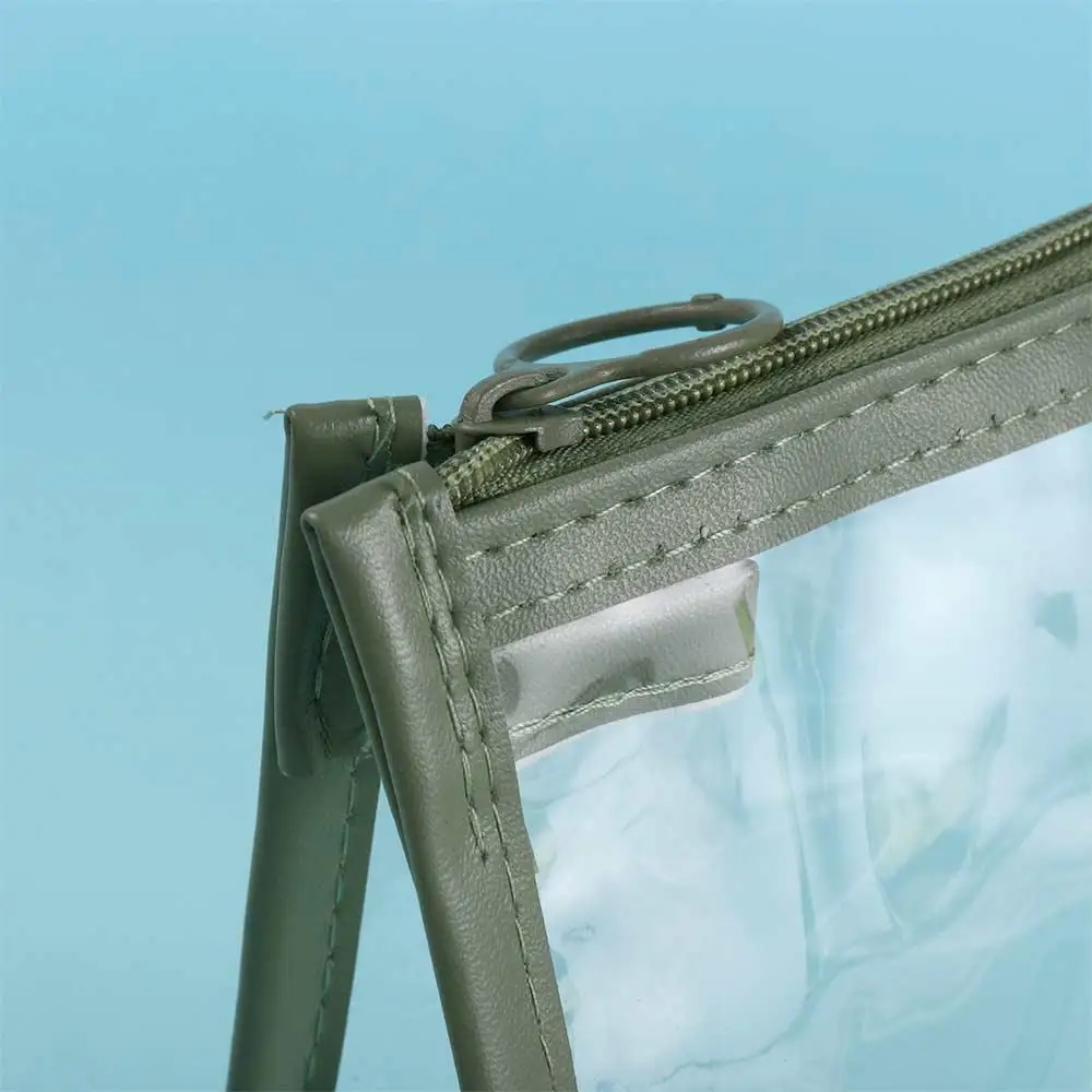 Cosmetics Pouch Stationery Organizer School Office Supply Pencil Case Storage Bag Transparent Pencil Bag Zipper Pen Pouch
Cosmetics Pouch Stationery Organizer School Office Supply Pencil Case Storage Bag Transparent Pencil Bag Zipper Pen Pouch