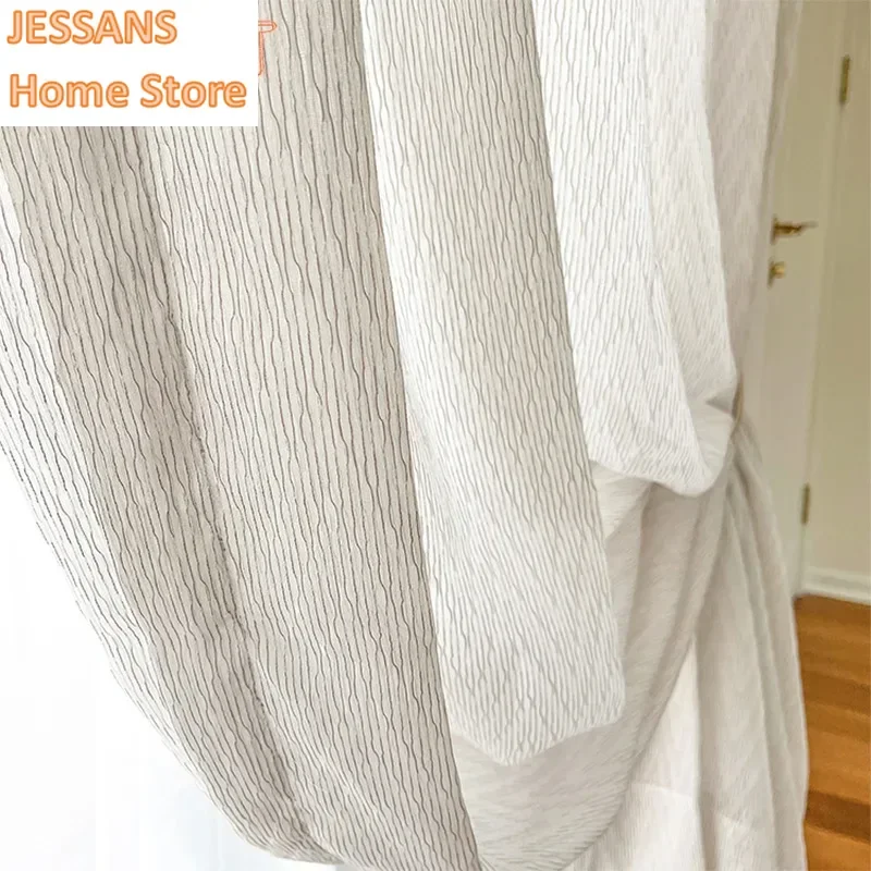 Custom Size Pearlescent Bright Silk Texture Light Luxury High-end Atmospheric Window Screen Modern Simple Tulle Curtain
Custom Size Pearlescent Bright Silk Texture Light Luxury High-end Atmospheric Window Screen Modern Simple Tulle Curtain