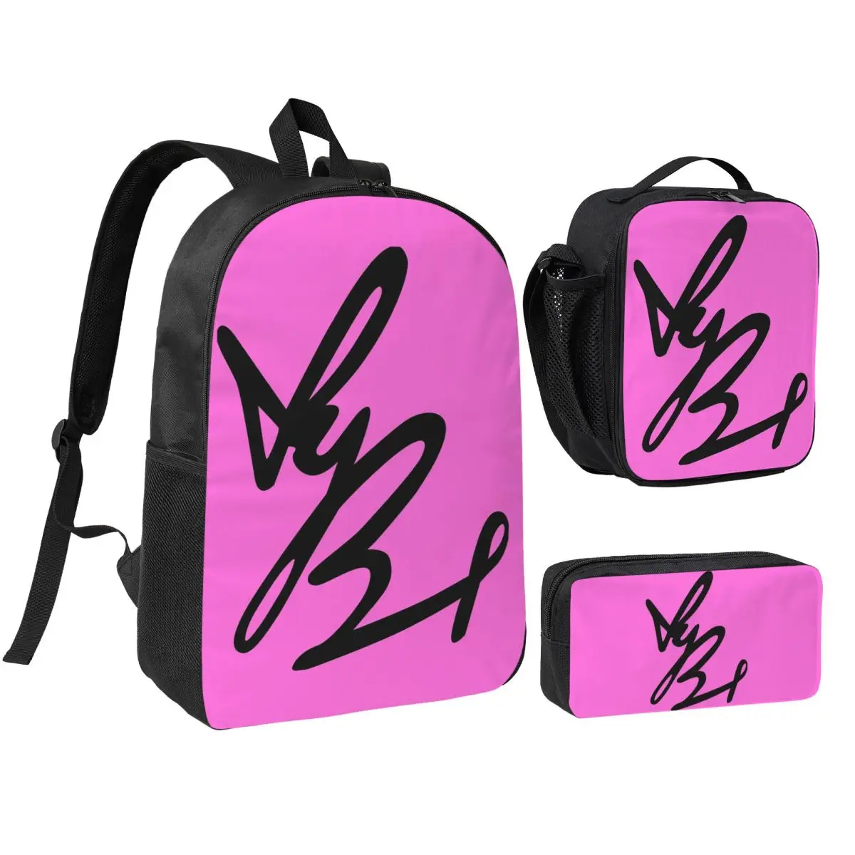 Yungblud Autograph (Pink And Black) Backpack Boys Girls BookBag School Bag Shoulder Bags 3ps Insulated Lunch Bag Pencil Case
Yungblud Autograph (Pink And Black) Backpack Boys Girls BookBag School Bag Shoulder Bags 3ps Insulated Lunch Bag Pencil Case