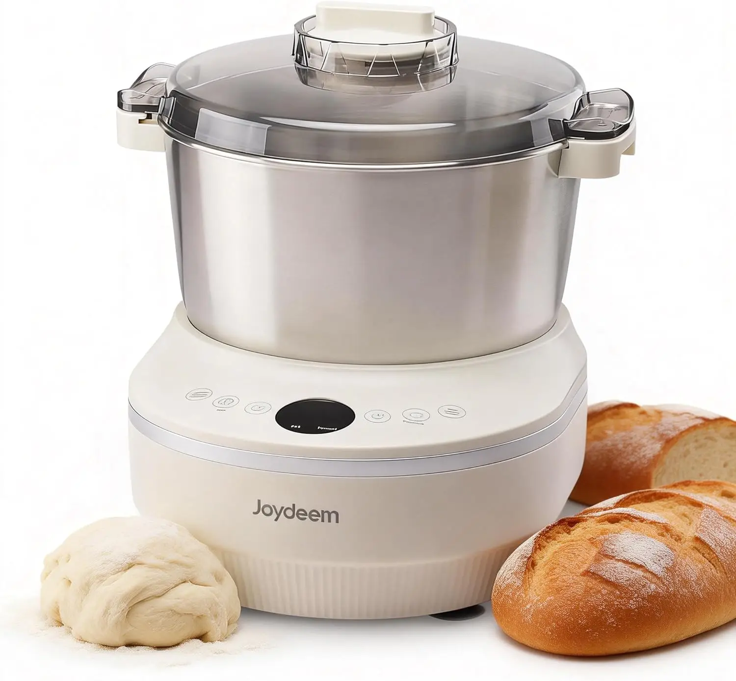 Electric Dough Maker with Ferment Function, 5.3Qt Dough Mixer Machine, Perfect for Bread Pizza Roti Dumpling Dough & Sourdough,
Electric Dough Maker with Ferment Function, 5.3Qt Dough Mixer Machine, Perfect for Bread Pizza Roti Dumpling Dough & Sourdough,