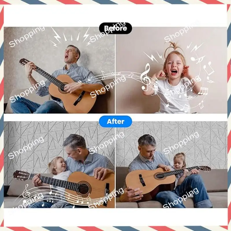 A44M 12 Pack Self Adhesive Acoustic Panels 11.8Inch X 11.8Inch Sound Proof Foam Panels (Silver Gray)
A44M 12 Pack Self Adhesive Acoustic Panels 11.8Inch X 11.8Inch Sound Proof Foam Panels (Silver Gray)