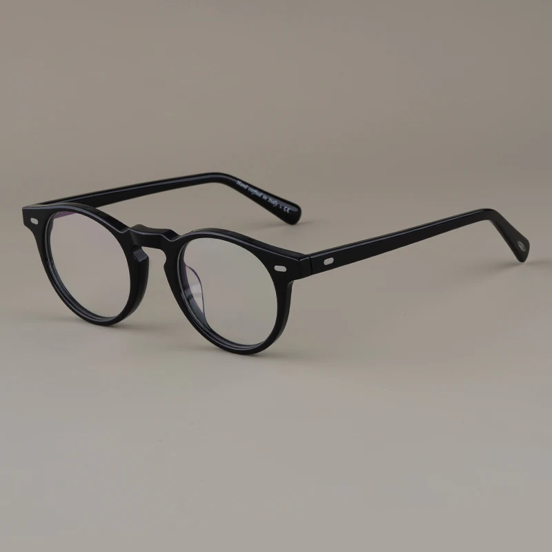 47 Size Japanese Style Handmade High Quality Acetate Round Glasses Frame For Men Women Designer Eyeglasses Can customize lenses
47 Size Japanese Style Handmade High Quality Acetate Round Glasses Frame For Men Women Designer Eyeglasses Can customize lenses