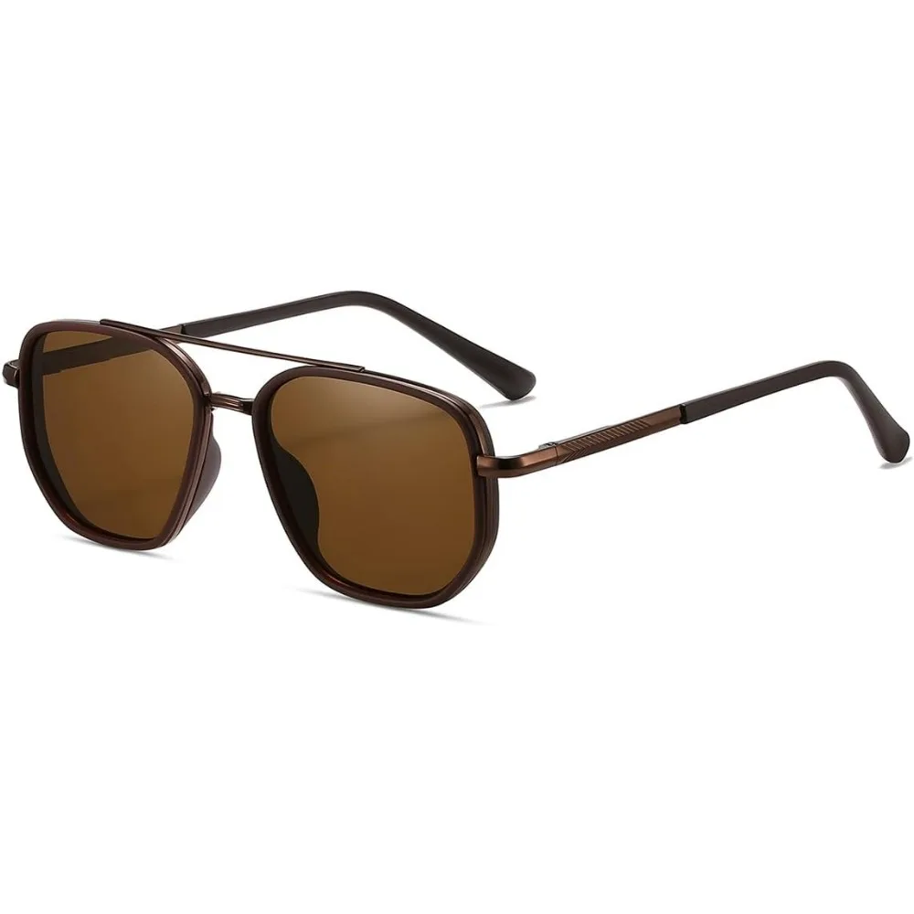 Lunettes de soleil aviateur pour femmes, cadre métal carré, without tangle, protection UV400, pour conduite et plage
Lunettes de soleil aviateur pour femmes, cadre métal carré, without tangle, protection UV400, pour conduite et plage