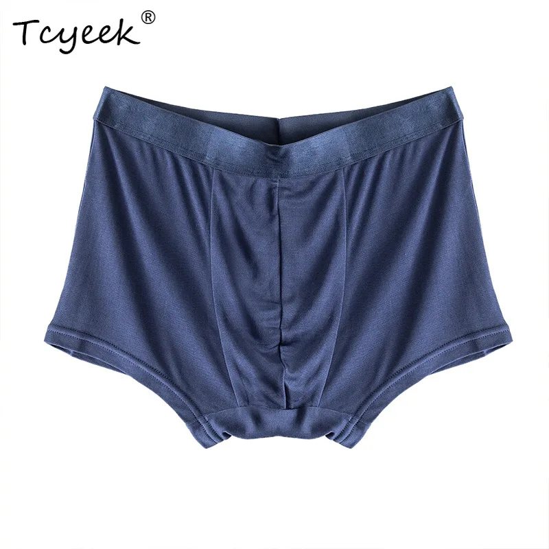 Tcyeek 2PCS 100%Real Silk Men's Trackless Underwear Mid Waist Solid Comfortable Breathable Boxer Shorts 2024 Summer P41492QC
Tcyeek 2PCS 100%Real Silk Men's Trackless Underwear Mid Waist Solid Comfortable Breathable Boxer Shorts 2024 Summer P41492QC