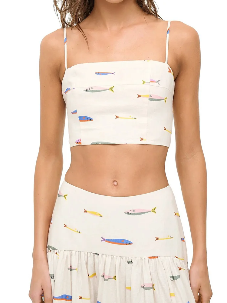 Повседневные плиссированные длинные юбки, костюмы, сексуальный топ, жилет с лямкой на шее и полуюбка, летний комплект без рукавов с принтом, ажурные комплекты из двух предметов
Повседневные плиссированные длинные юбки, костюмы, сексуальный топ, жилет с лямкой на шее и полуюбка, летний комплект без рукавов с принтом, ажурные комплекты из двух предметов