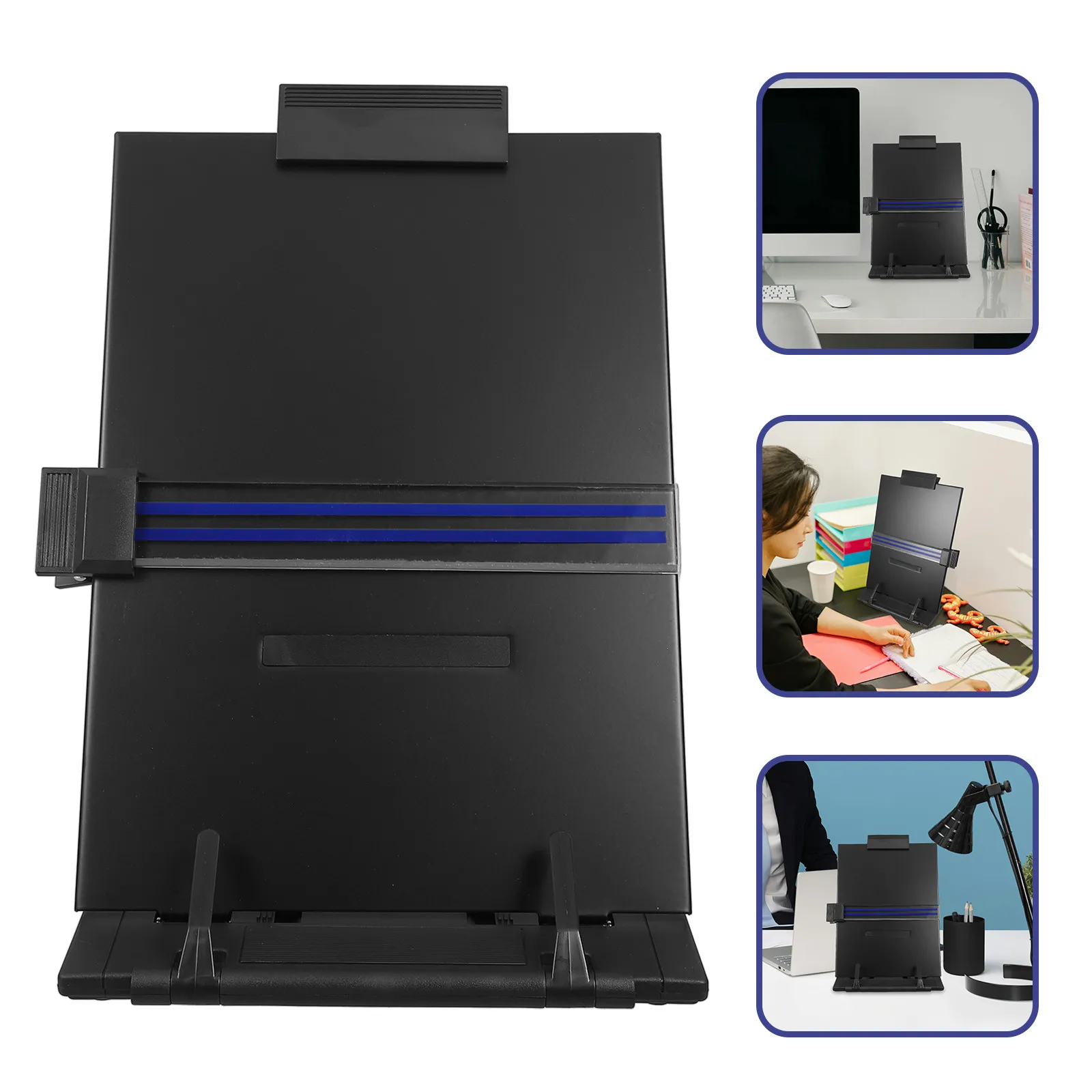 Adjustable Desktop Reading Stand Paper Holder Metal Plastic Document Holder Clip for Books Magazines Office Kitchen Reading Rack
Adjustable Desktop Reading Stand Paper Holder Metal Plastic Document Holder Clip for Books Magazines Office Kitchen Reading Rack
