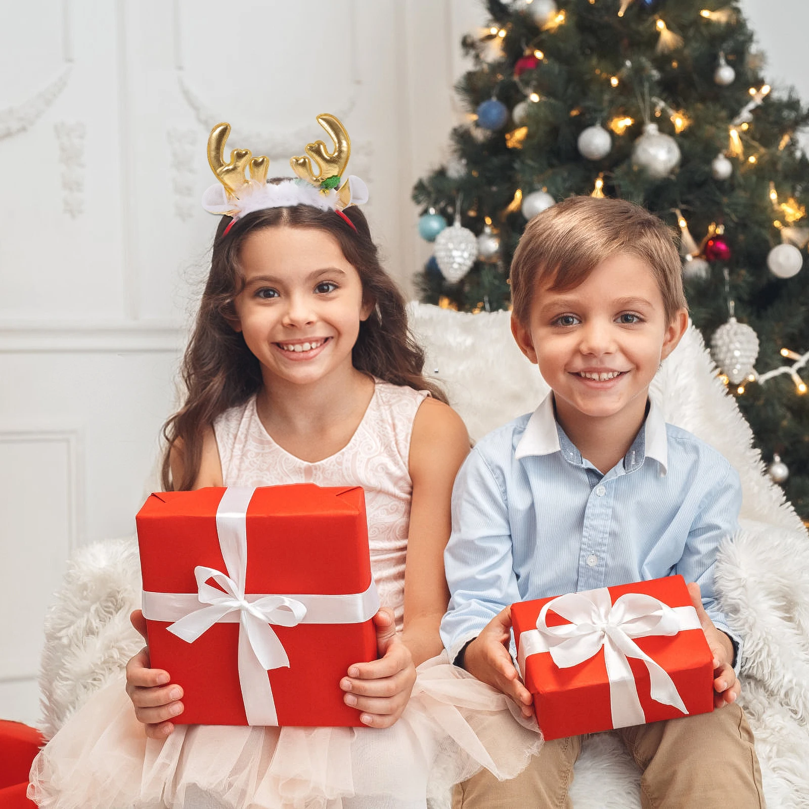 2pcs Christmas Antler Headband Hair Hoops Plastic Festive Accessories for Kids Holiday Party Cosplay Birthday Non Skid Premium
2pcs Christmas Antler Headband Hair Hoops Plastic Festive Accessories for Kids Holiday Party Cosplay Birthday Non Skid Premium