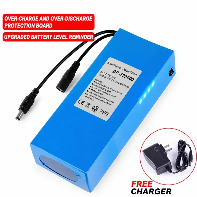 12V Polymer Lithium Battery Pack for Mobile Speaker Power Supply Rechargeable Large Capacity 20A Non-18650
12V Polymer Lithium Battery Pack for Mobile Speaker Power Supply Rechargeable Large Capacity 20A Non-18650