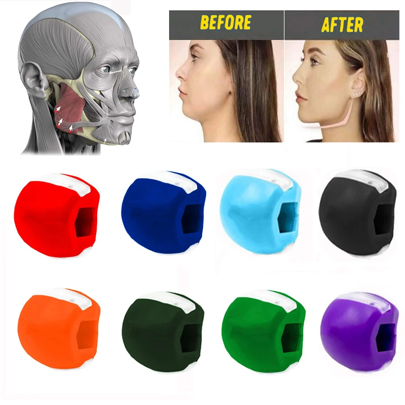 1p Bite Muscle Exerciser V Line Face Lift Tool fitness Ball Jaw Line Trend Sexy Men and Women Model Support Silica Gel 40 Pounds
1p Bite Muscle Exerciser V Line Face Lift Tool fitness Ball Jaw Line Trend Sexy Men and Women Model Support Silica Gel 40 Pounds