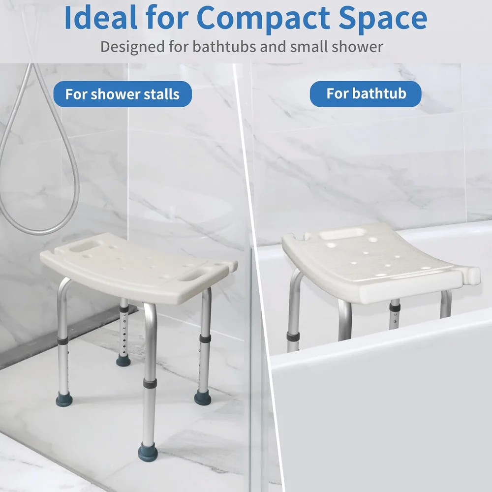 Shower Chair For Inside Shower,Made Of Durable And Lightweight Aluminum, 6 Height SettingThis Shower Stool For Bathtub Can Be A
Shower Chair For Inside Shower,Made Of Durable And Lightweight Aluminum, 6 Height SettingThis Shower Stool For Bathtub Can Be A